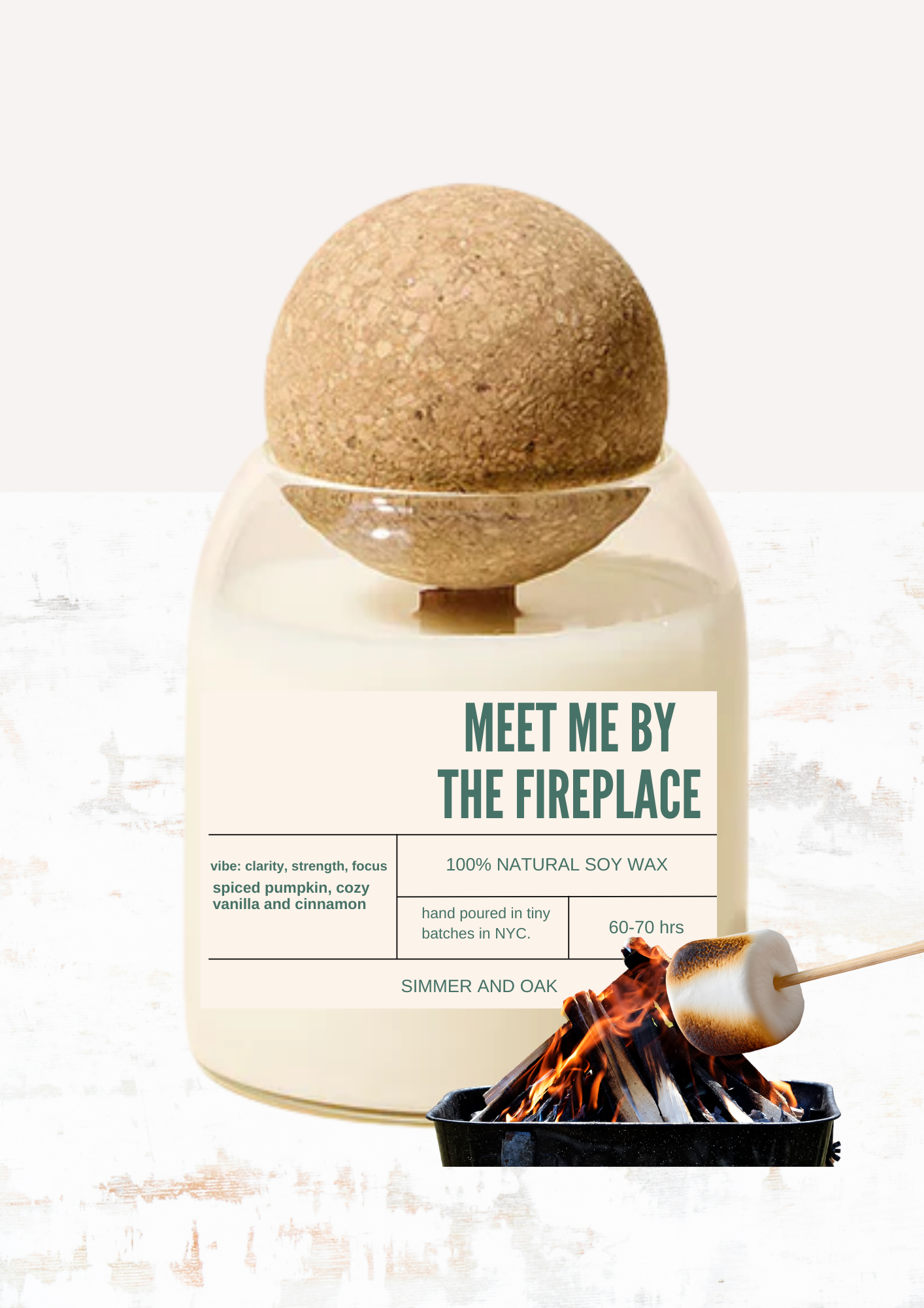 MEET ME BY THE FIREPLACE SOY CANDLE